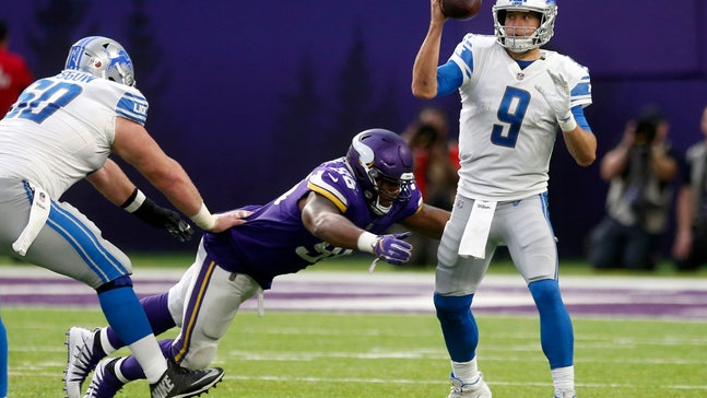 Lions fall to bottom of NFC North after loss to Vikings